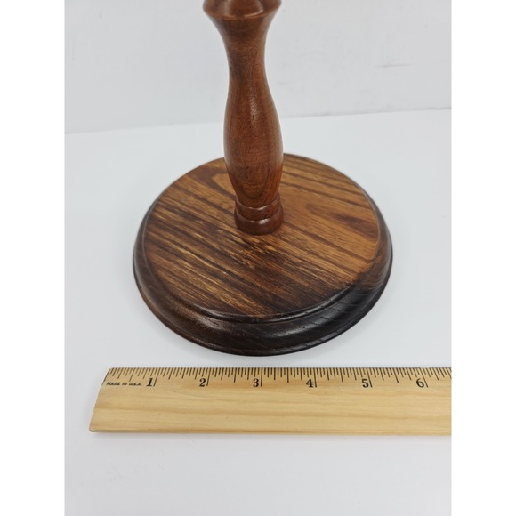 Vintage 1968 Styson Wood Stand For Vinegar And Oil Bottles **Stand‎ Only** - Picture 5 of 5